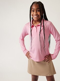 Athleta Girl School Day Longsleeve Polo