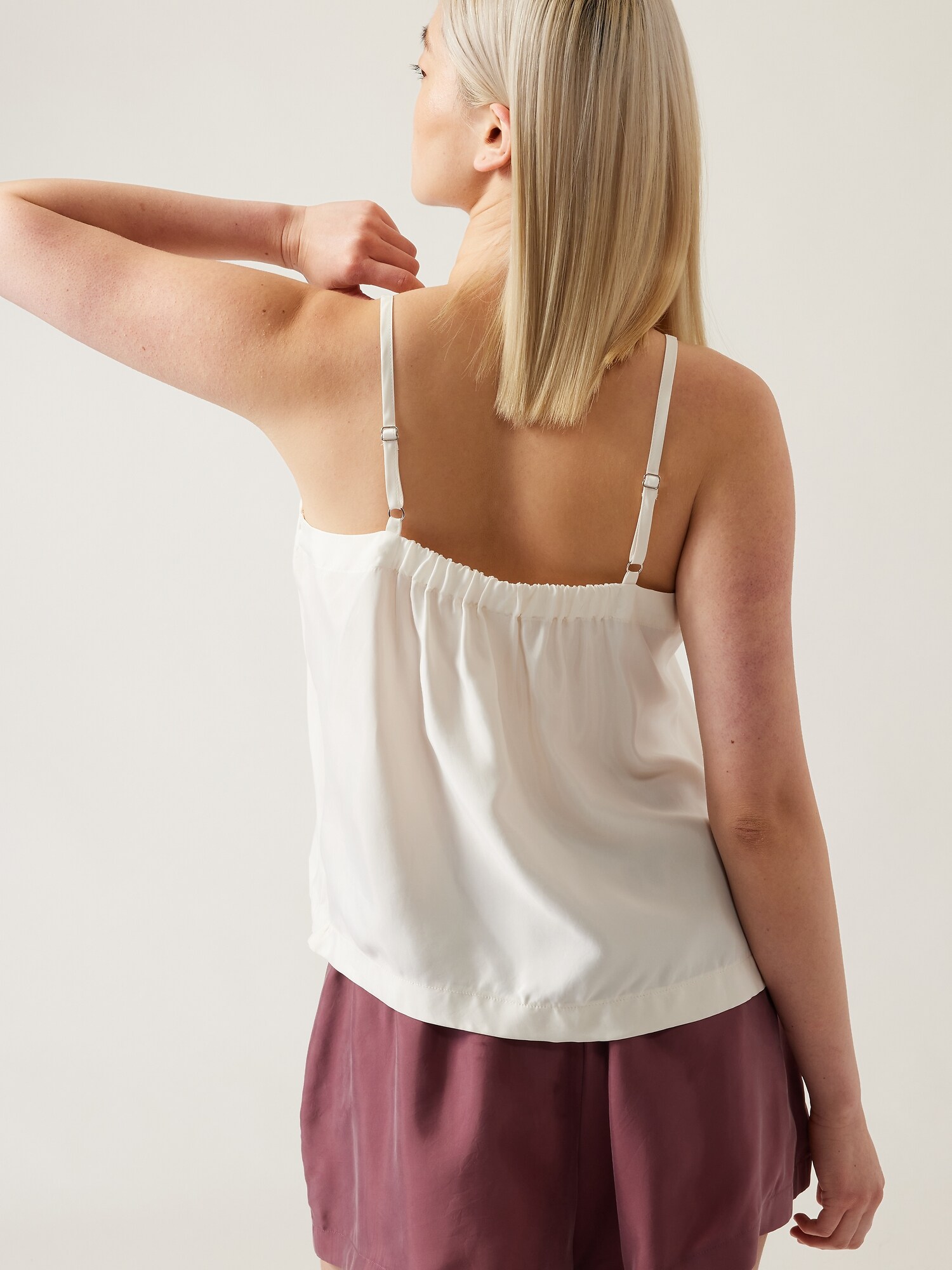 Cooling Thin Starp Cami Top (With Padding) - AIR SPACE