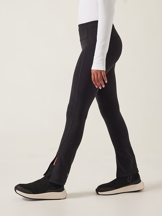 Lulu High Waisted Split Hem Leggings