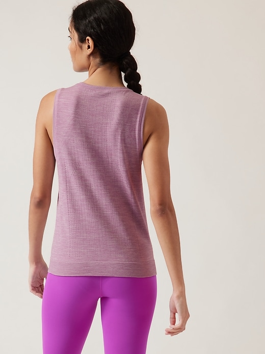 Image number 3 showing, In Motion Seamless Heather Tank