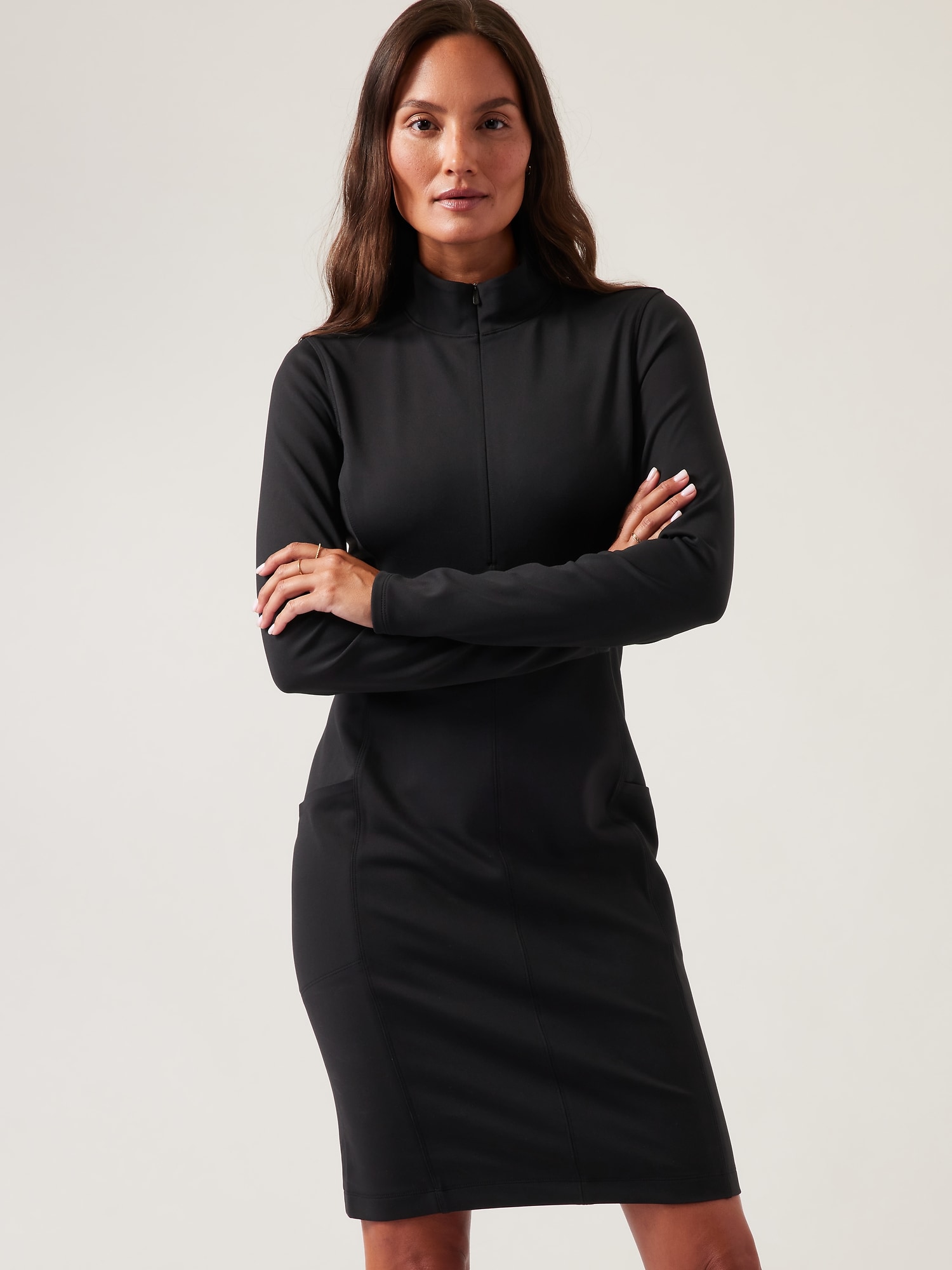 Athleta Delancey Dress black. 1