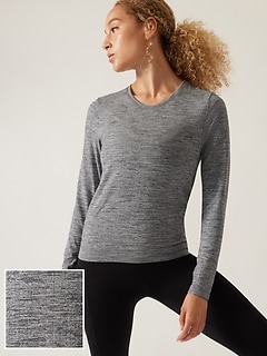 In Motion Seamless Heather Top