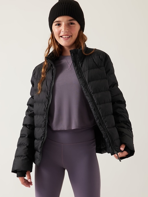 Image number 1 showing, Athleta Girl Cool Days Down Jacket