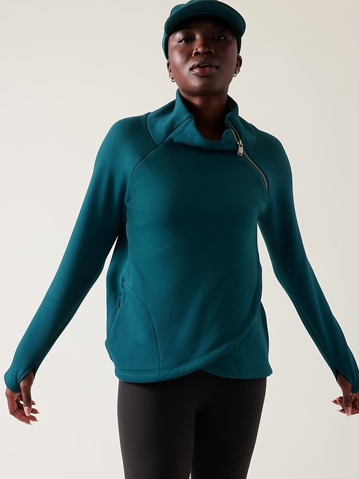 Athleta asym pullover sale