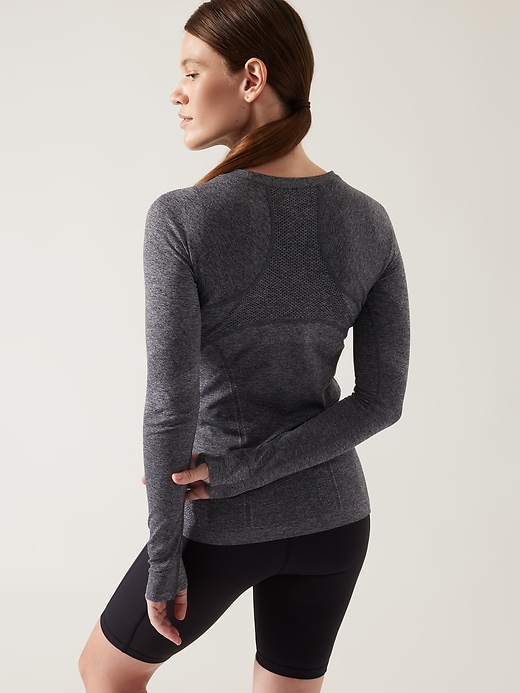 Image number 2 showing, Momentum Seamless Heather Top