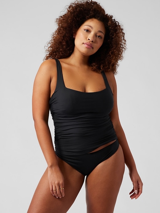 Image number 1 showing, Square Neck Bra Cup Tankini