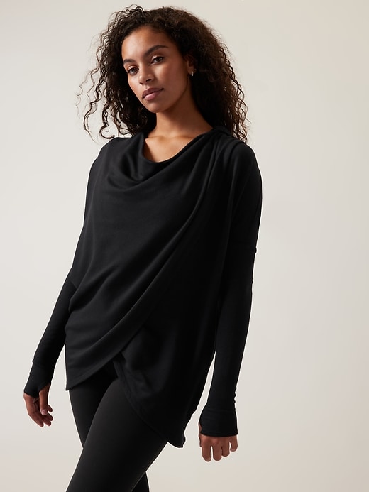 Purana Wrap Sweatshirt Athleta