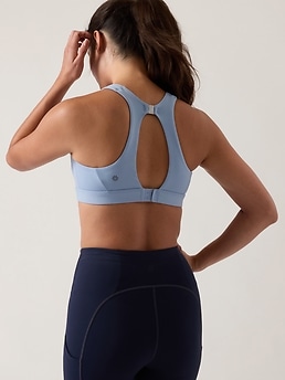 Aero Blue Fast and Free Bra  Bra, Lululemon, Lululemon bras