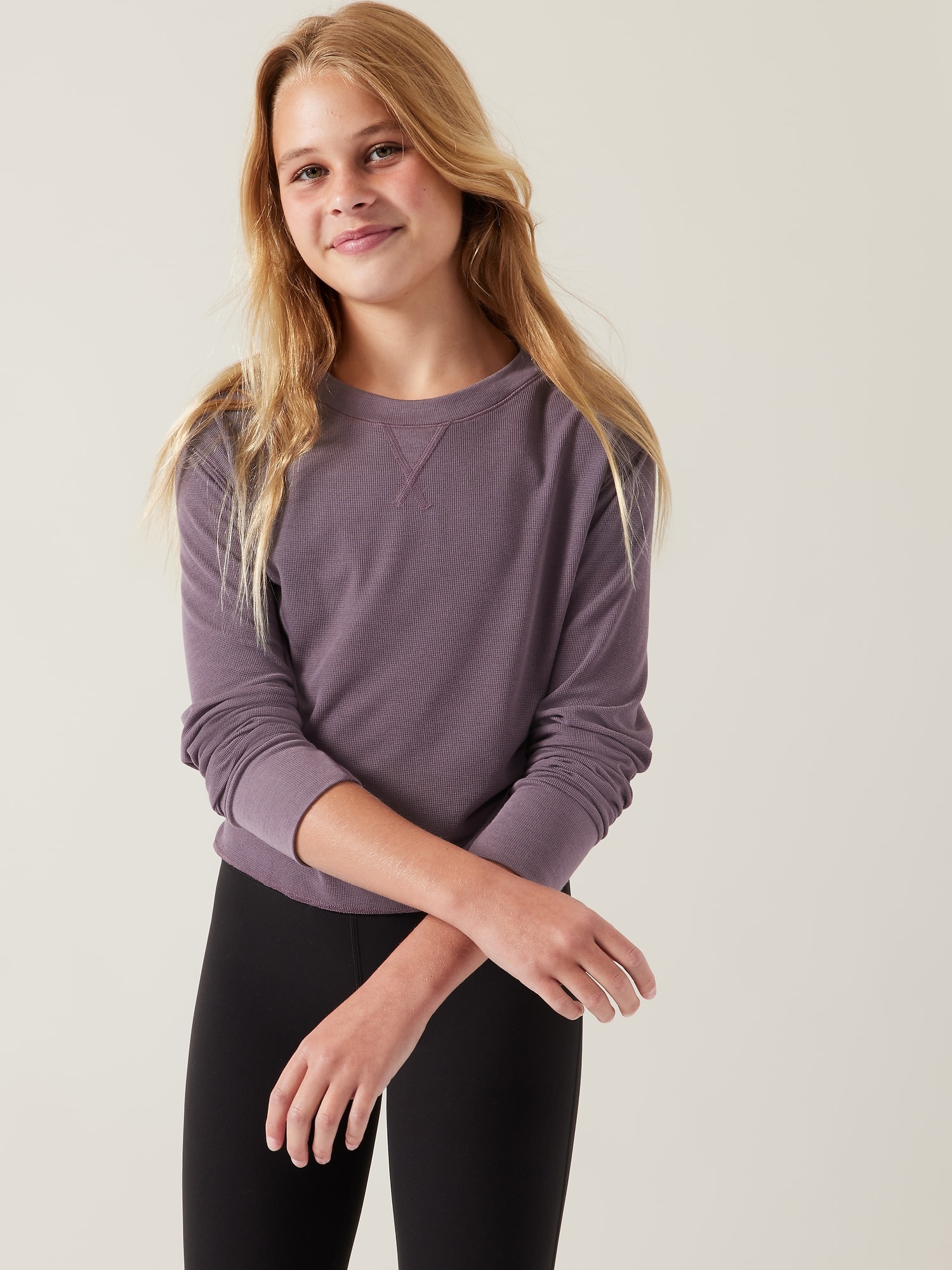 Wander Waffle Top Athleta