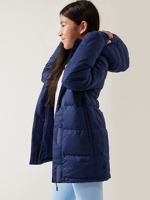 Image number 3 showing, Athleta Girl Snow Day Down Jacket