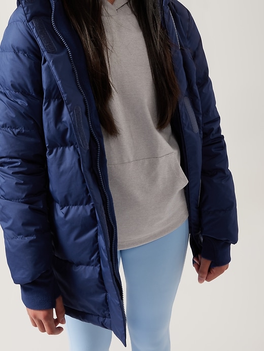 Image number 4 showing, Athleta Girl Snow Day Down Jacket