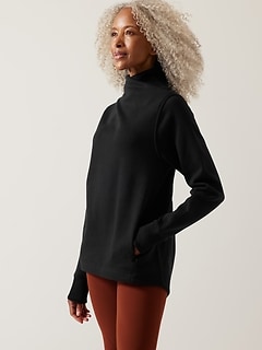 Cozy Karma Twist Neck Sweatshirt