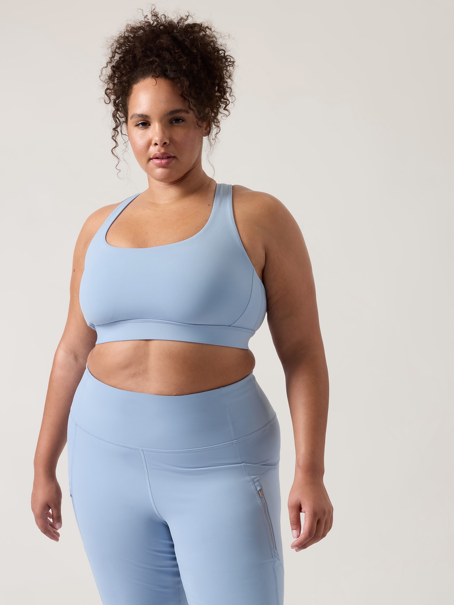 Athleta Ultimate Ease Bra D&#45DD blue. 1