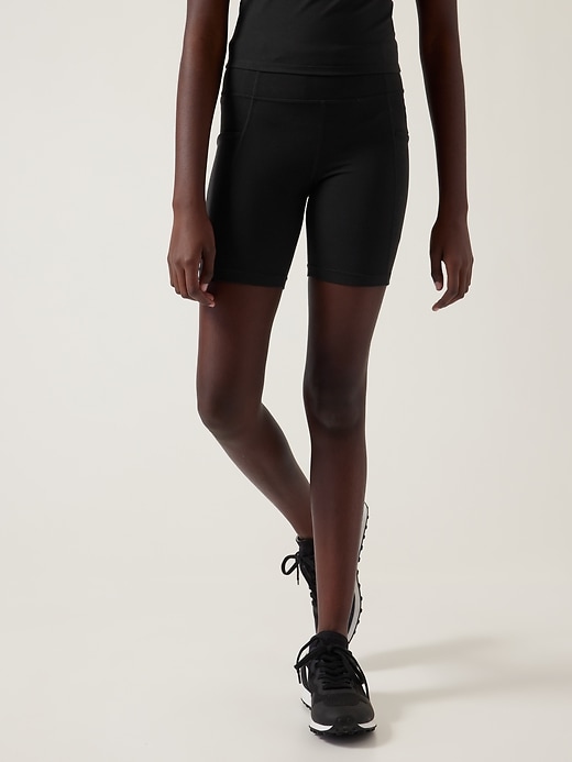 Image number 1 showing, Athleta Girl Stash Your Treasures Bike Short