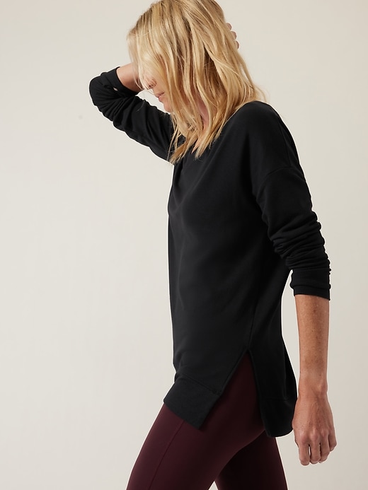 Image number 4 showing, Coaster Luxe V&#45Neck Sweatshirt