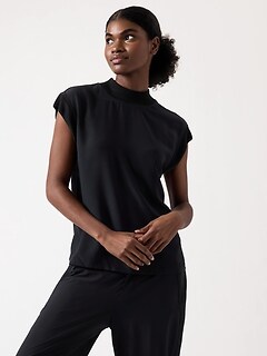 T-shirt hybride en soie