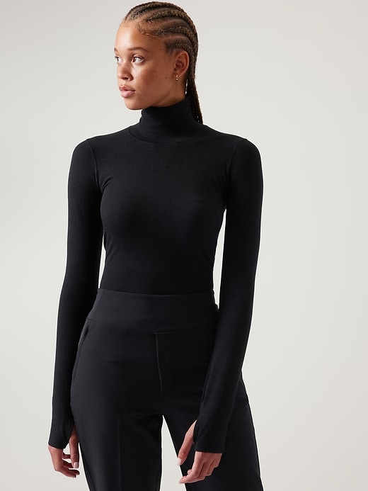 Image number 1 showing, Foresthill Ascent Seamless Turtleneck