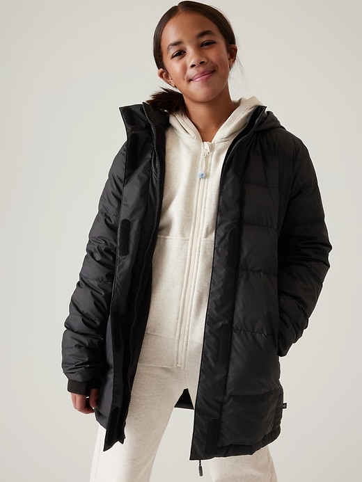 Image number 1 showing, Athleta Girl Snow Day Down Jacket