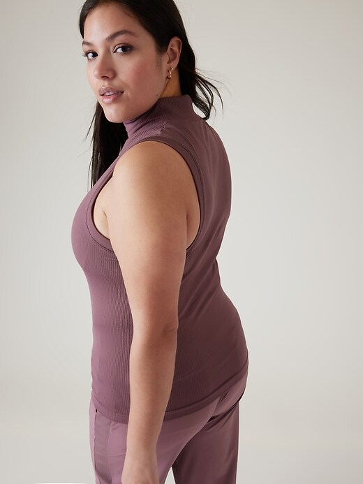 Image number 5 showing, Renew Seamless Mock Neck Tank