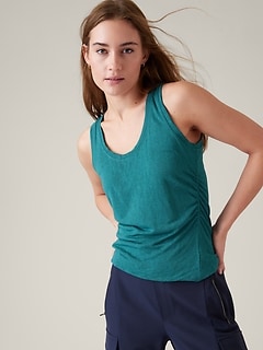 Breezy Ruched Tank