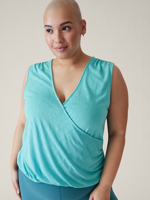 Image number 5 showing, Breezy Wrap Tank