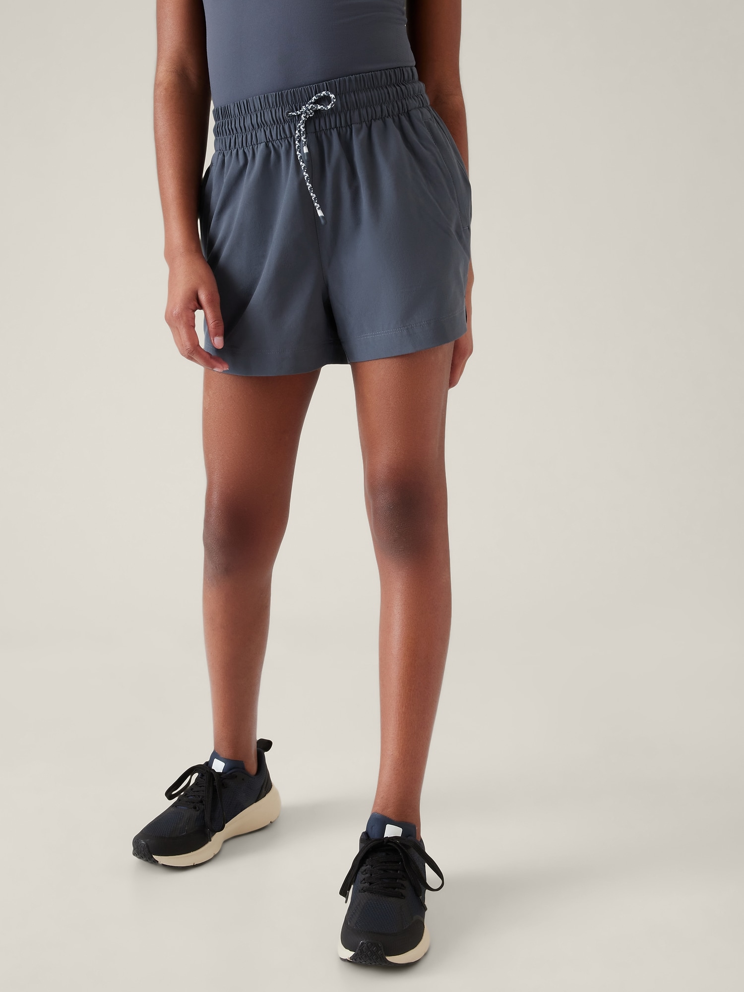 Athleta Girl Play More 3&#34 Short blue. 1