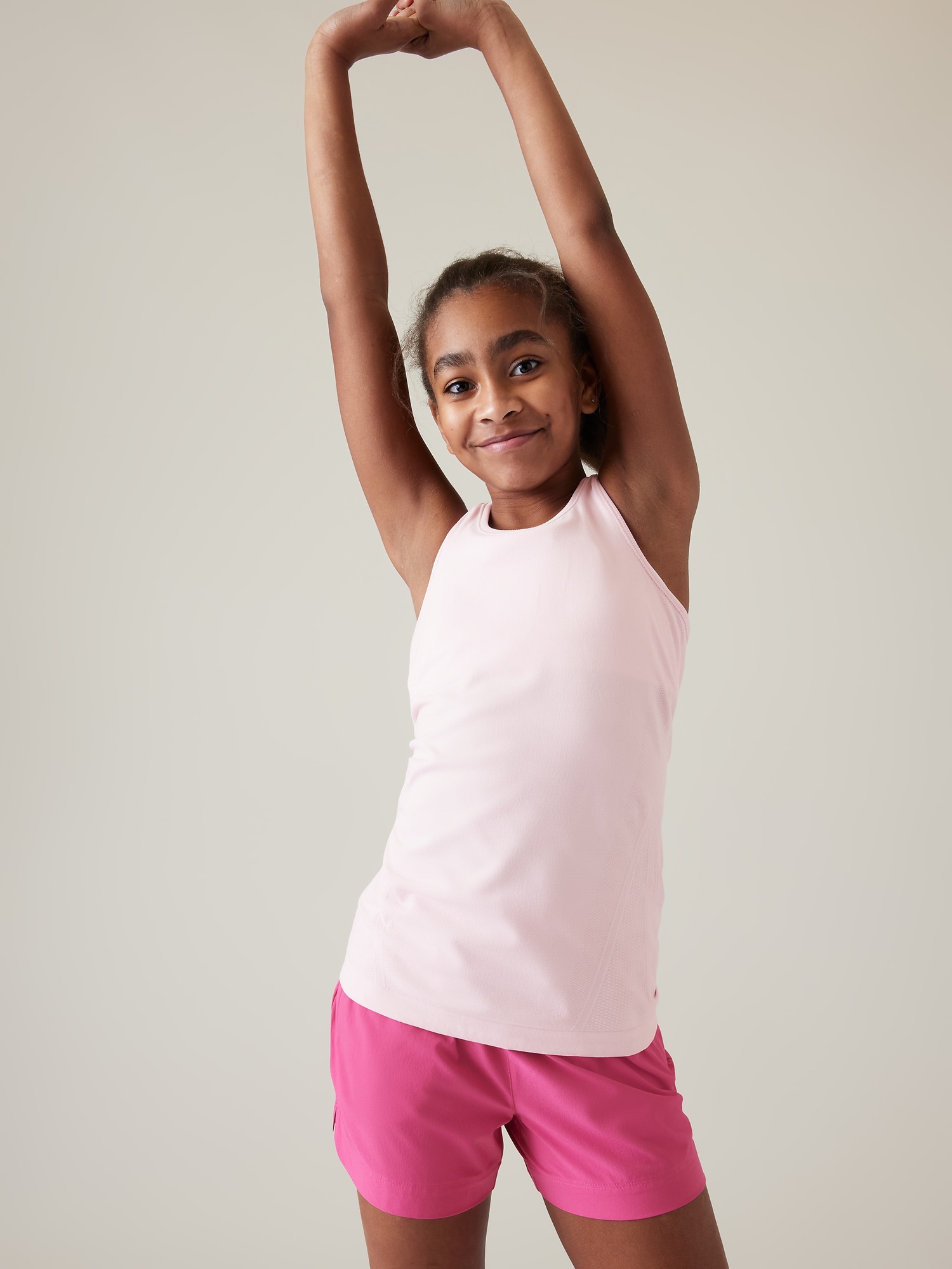 Athleta Girl Power Up Tank pink. 1