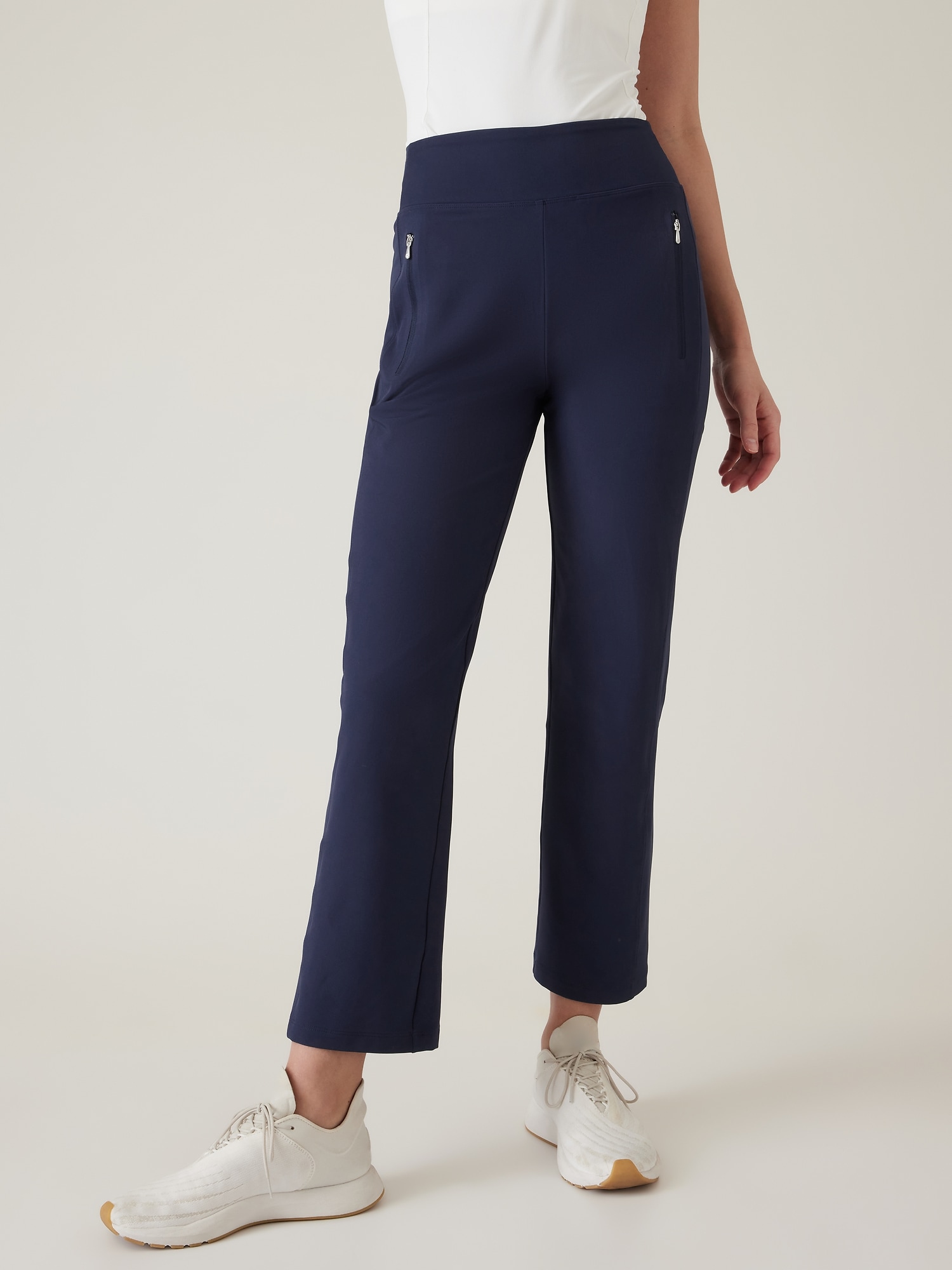 Athleta Fairway Golf Pant blue. 1