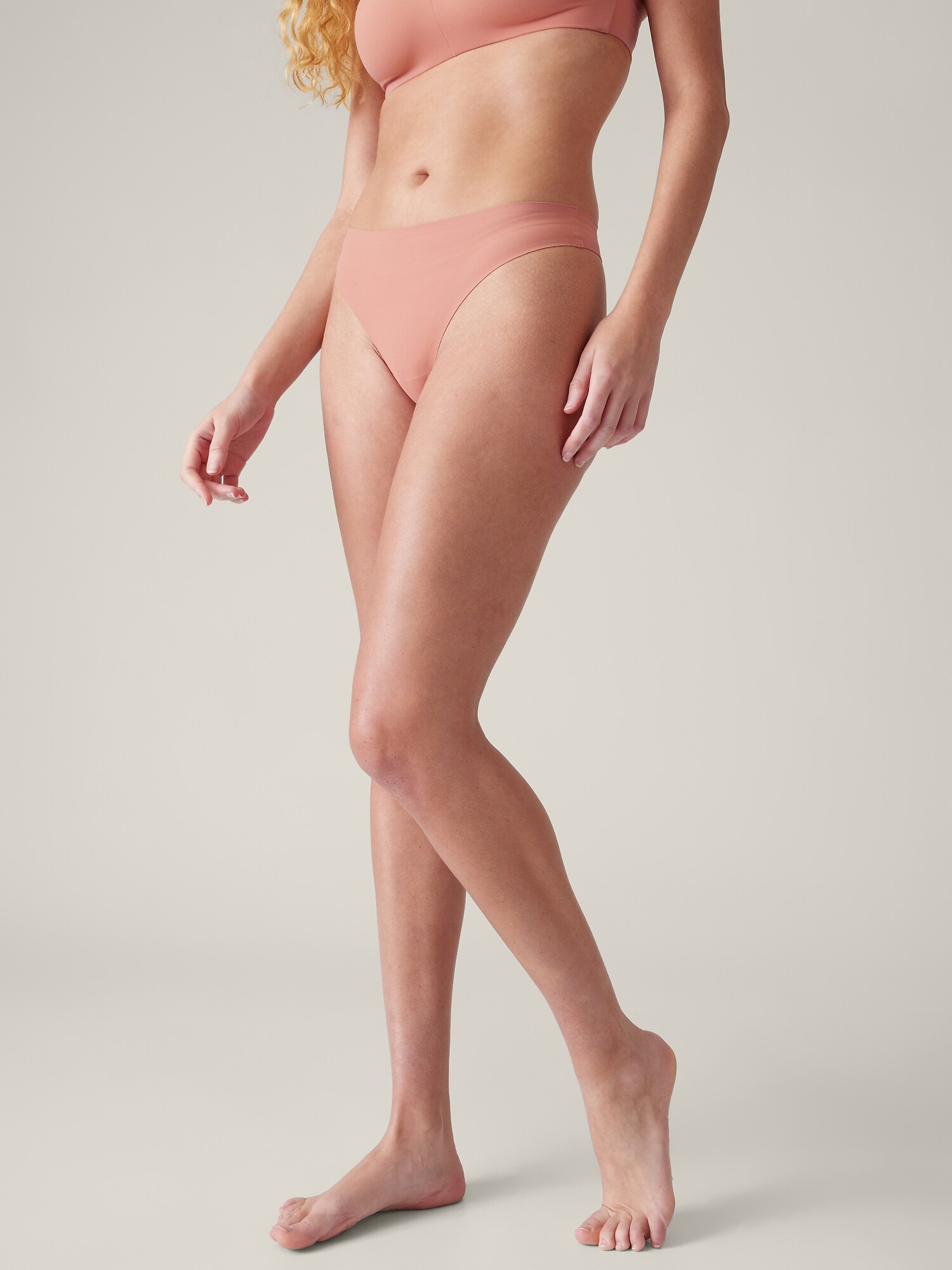 Athleta Ritual Thong Underwear pink. 1