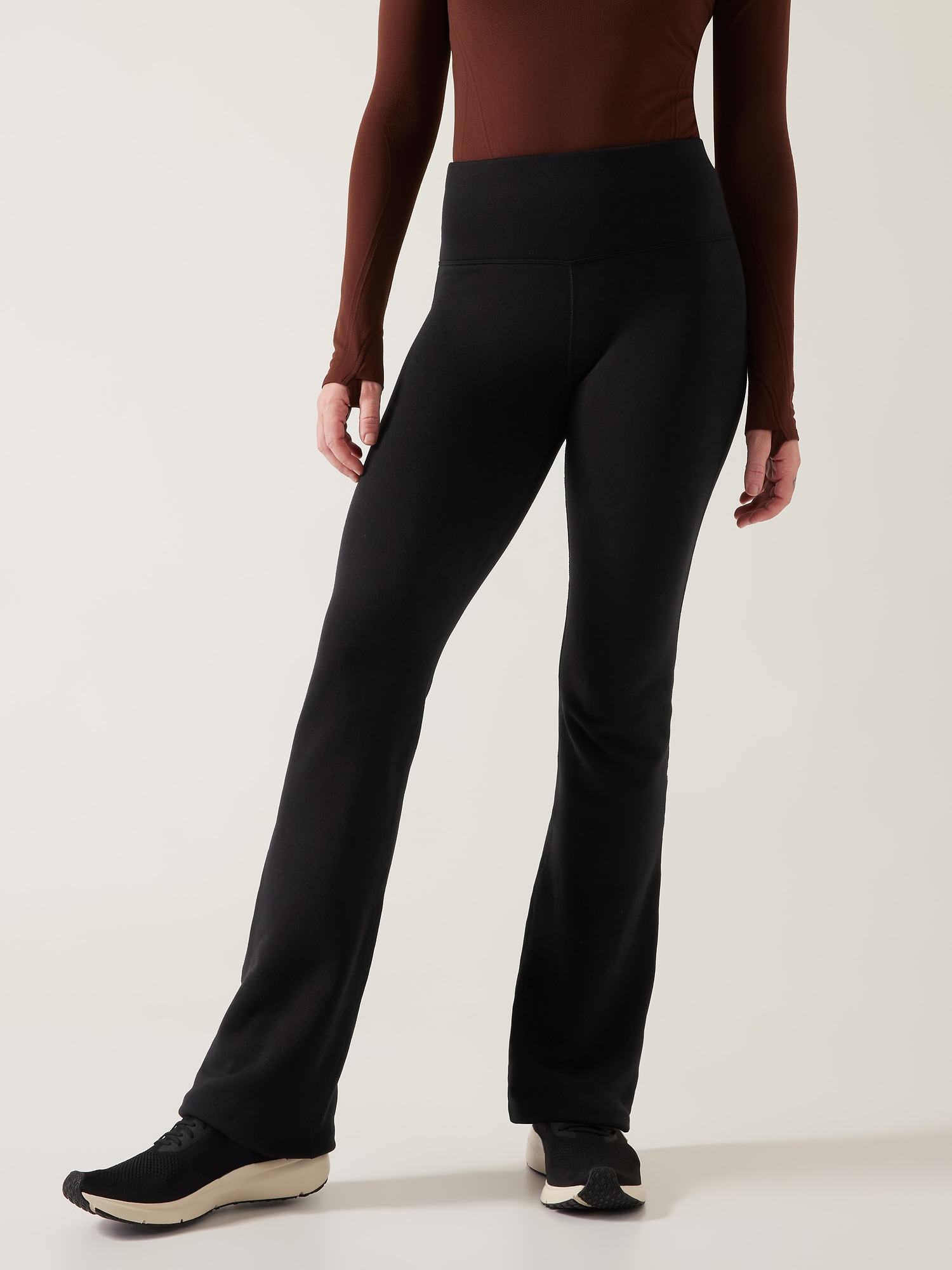 Athleta Altitude Pant in Polartec&#174 Power Stretch&#174 black. 1