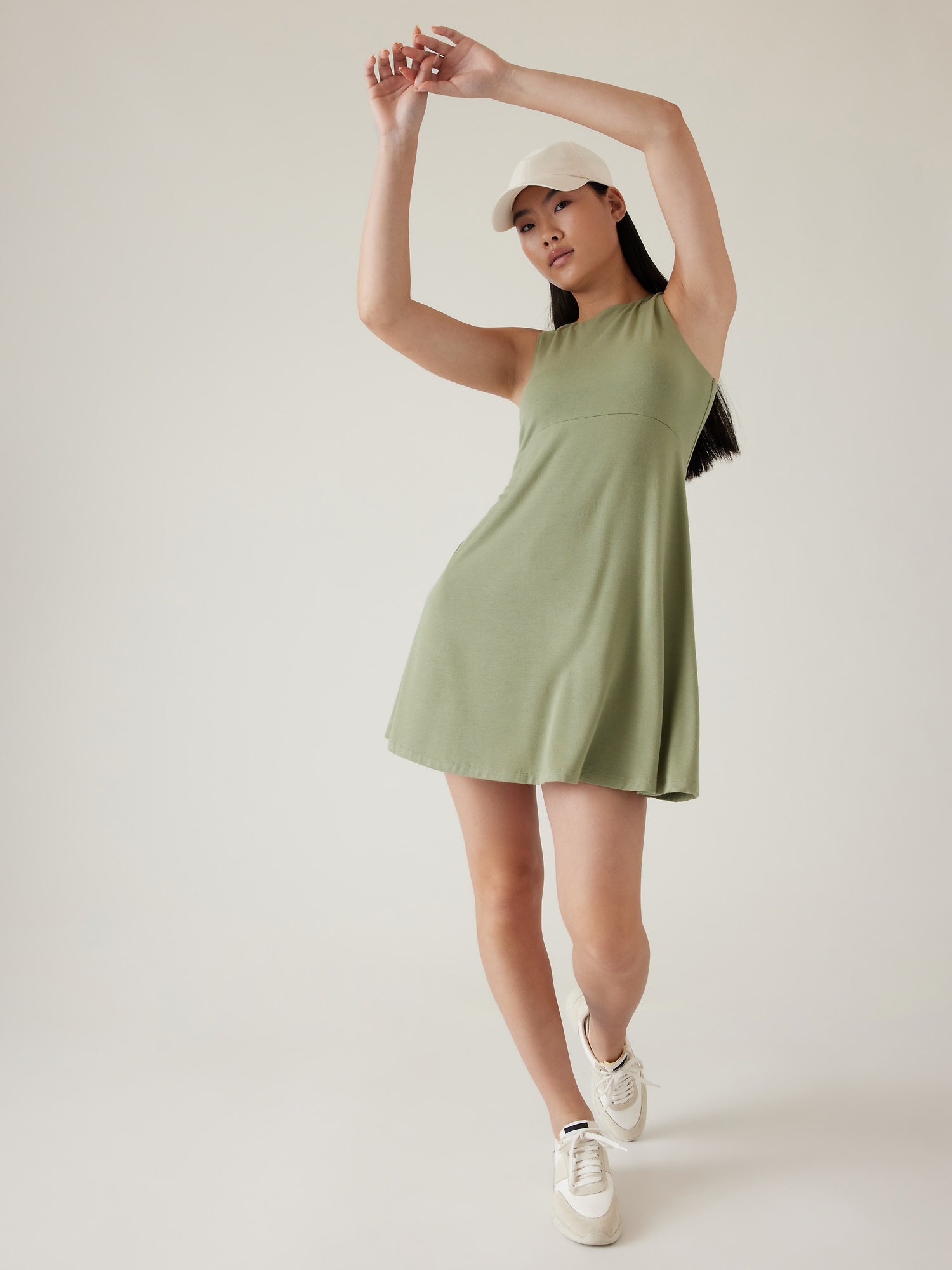 Athleta Santorini Thera Dress green. 1