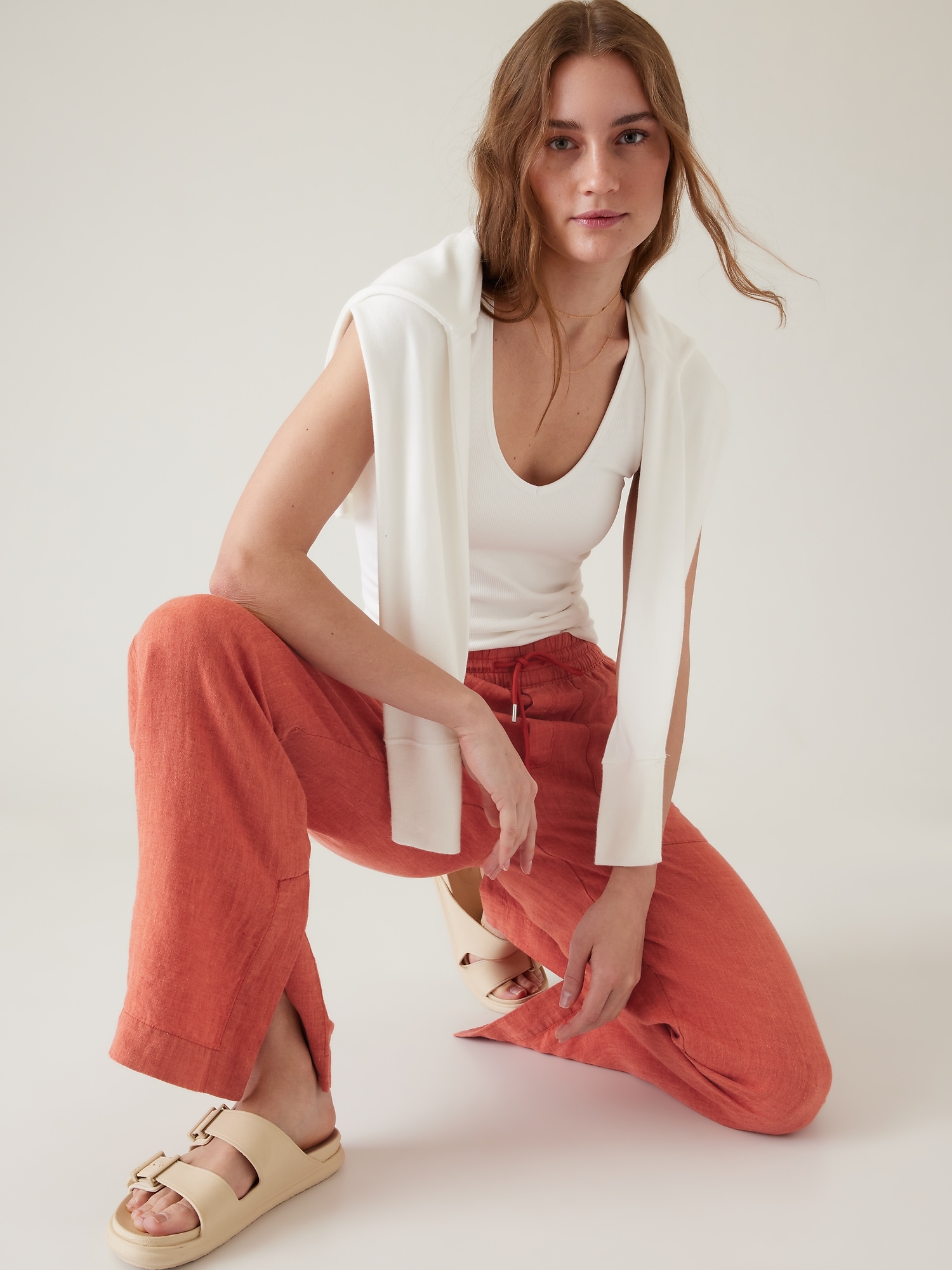 Linen Pants for women  Wide linen trousers – LinenTerritory