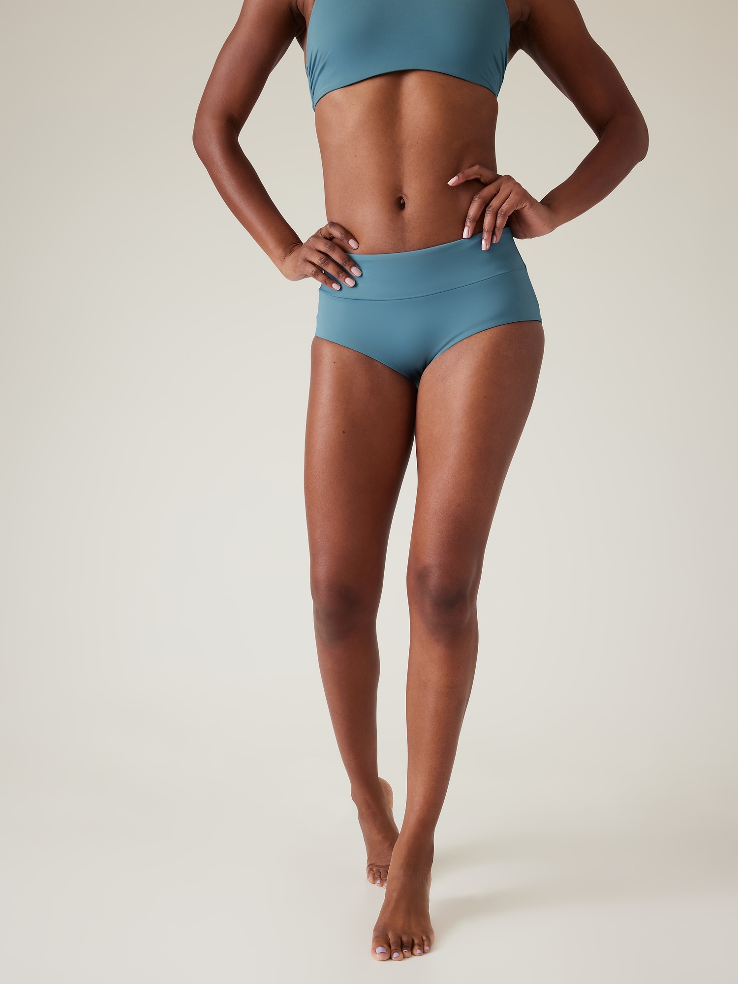 Women's Bikini Active Swim IGX Set Sport Bra Top & Boy Shorts 5 Colors