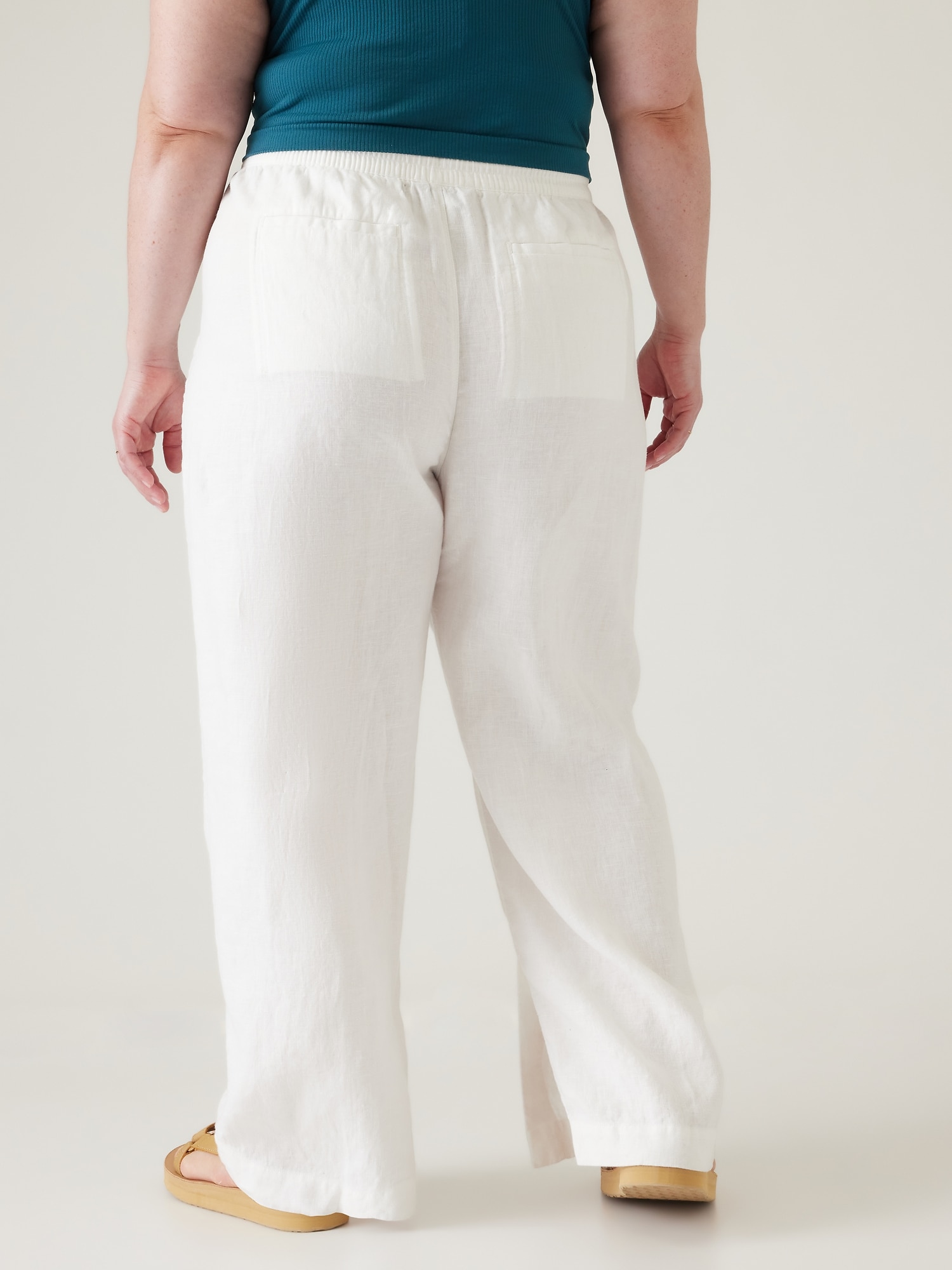 White Linen Pants -  Canada