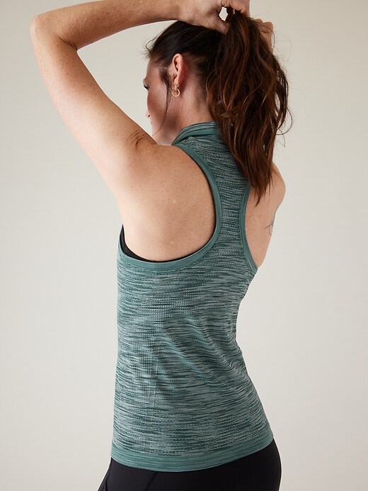 Image number 3 showing, Momentum Seamless Polo Tank Space Dye