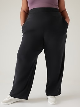 Athleta Women's Small Seasoft Blue Straight Pants - $41 - From Madi