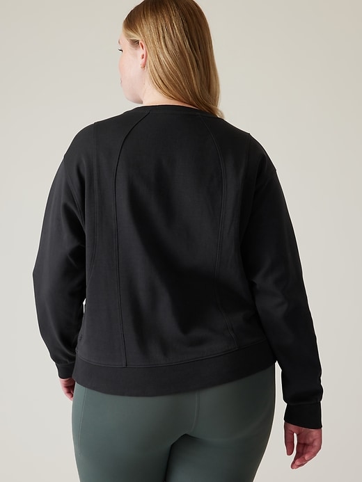 Fit Review Friday! Softstreme Draped-Back Crew, Sundown Sweatshirt