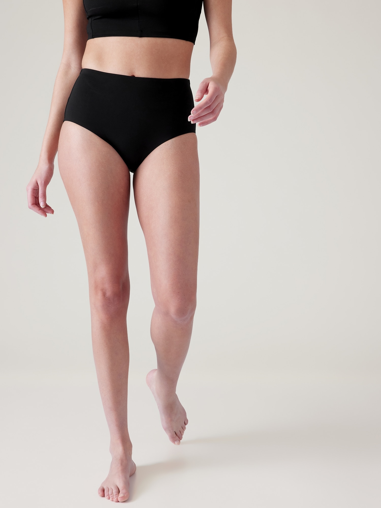 Women High Waisted Bikini Bottoms High Cut Swim Bottom Full Coverage  Swimsuit Bottom Tankini Swim Shorts Black : : Clothing, Shoes &  Accessories