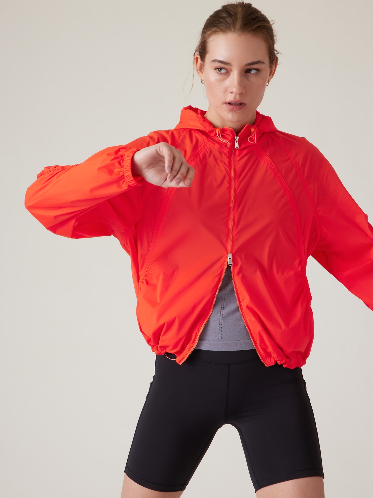 Athleta Expedition Jacket orange. 1