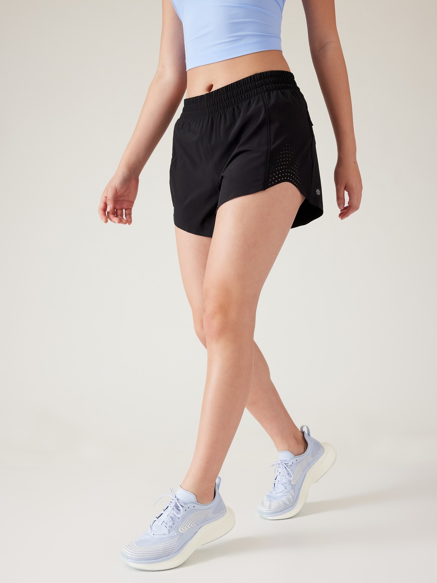 Athleta Hustle 4.5" Short black. 1 Athleta Hustle 4.5" Short black. 1