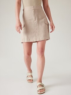 Voyager Linen Skirt