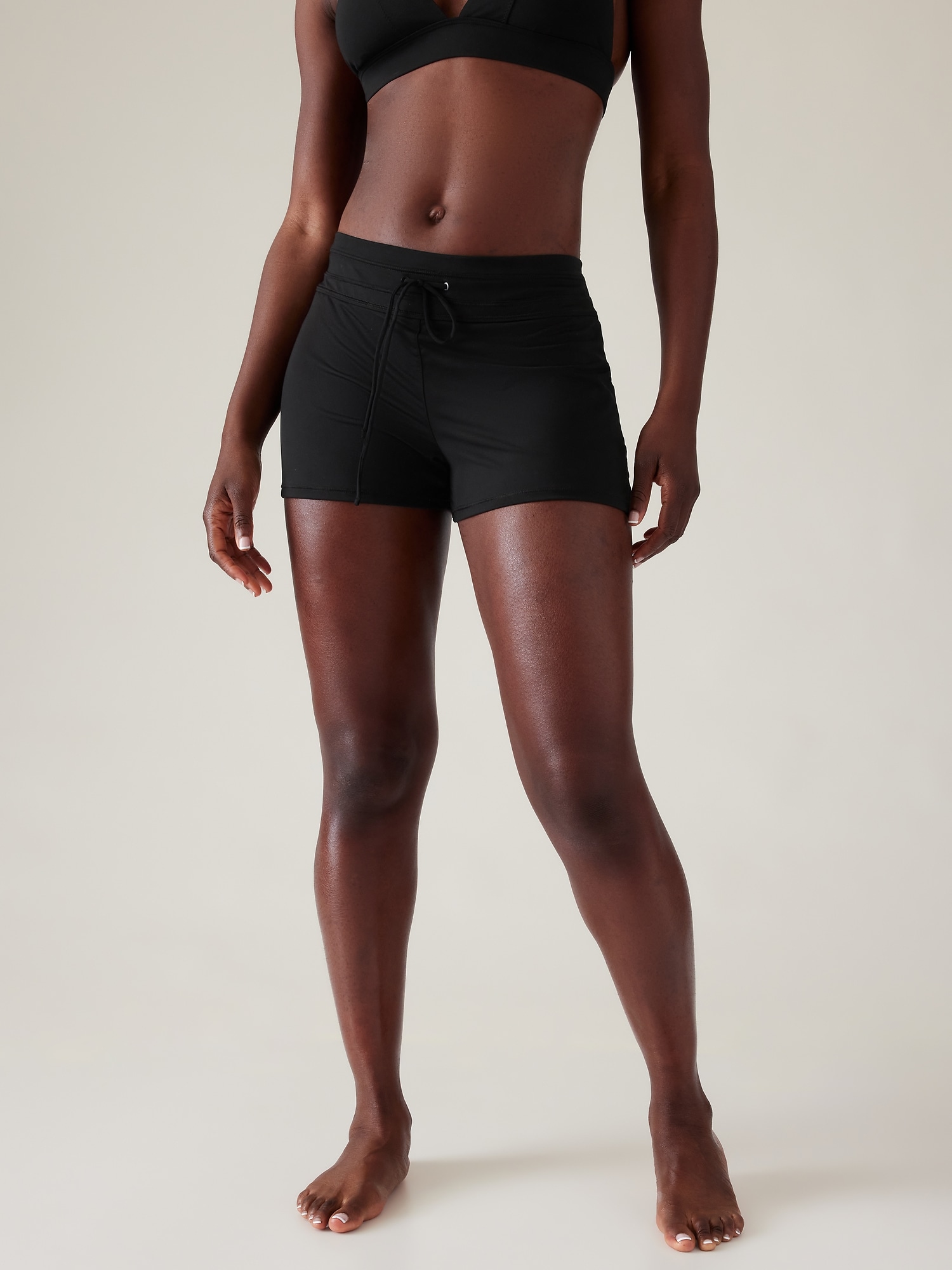 Athleta Lahaina Swim Short black. 1