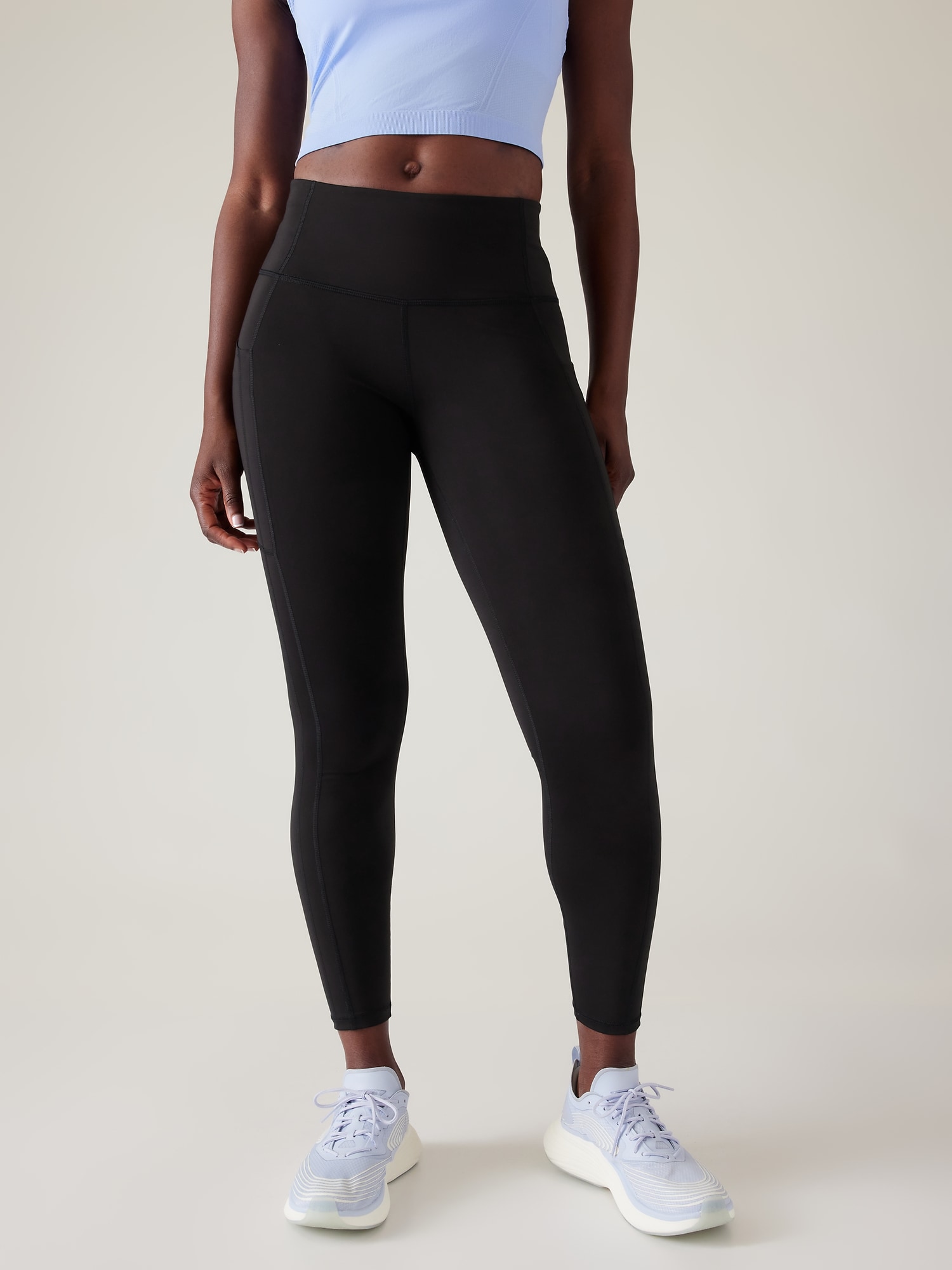 Athleta Black Soft Black Yoga Studio Jogger Pants Medium