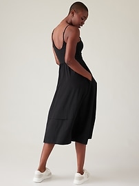 View large product image 3 of 3. Elation V-Neck Hybrid Dress