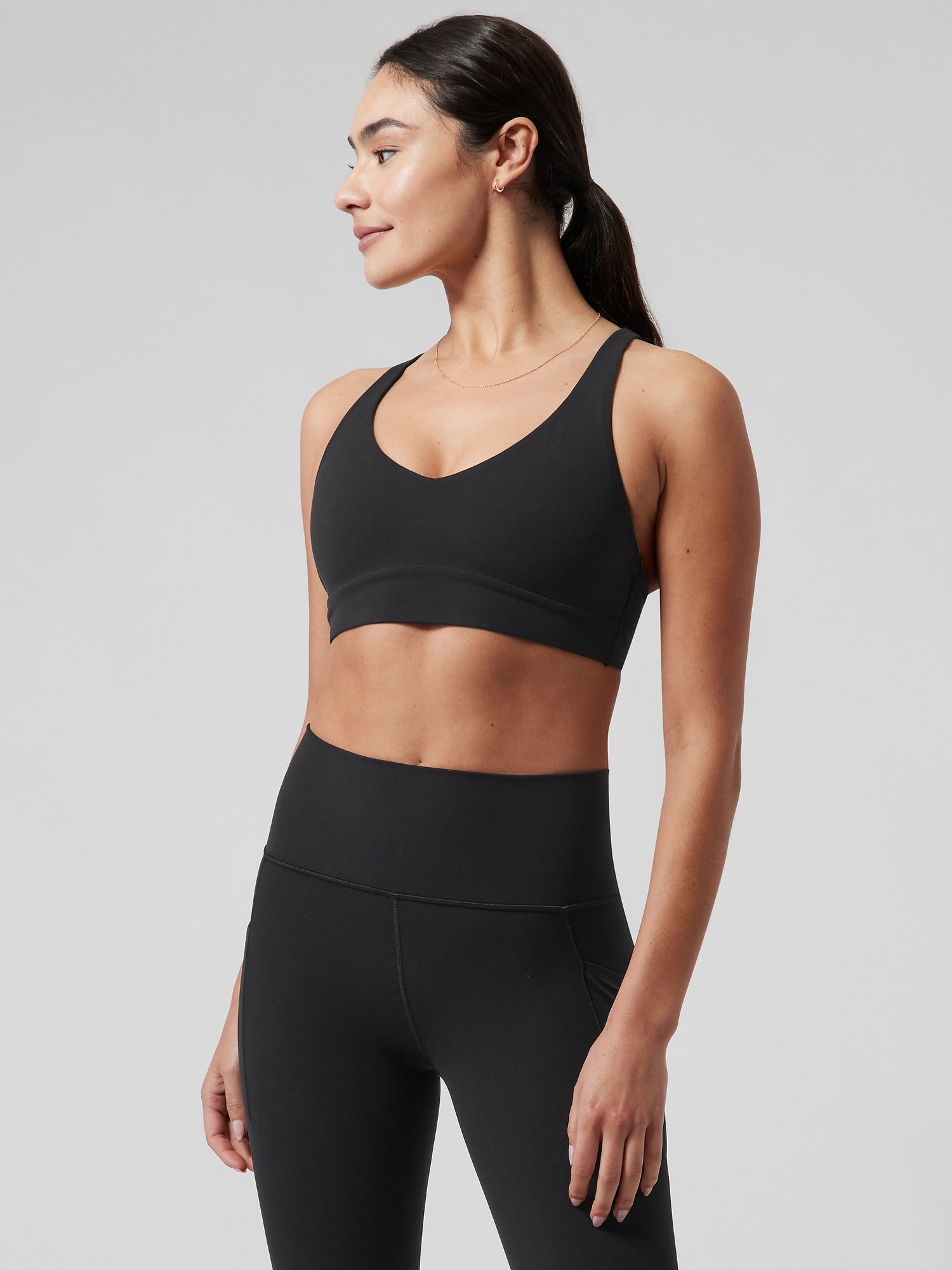 Athleta Solace Bra A&#45C black. 1