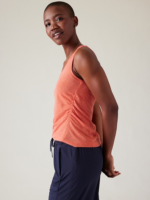 Image number 4 showing, Breezy Ruched Tank