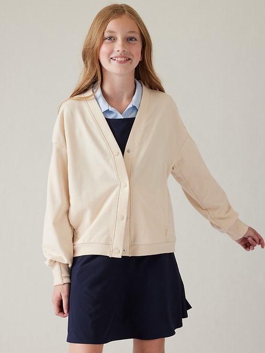 Image number 1 showing, Athleta Girl RetroChill Cardigan