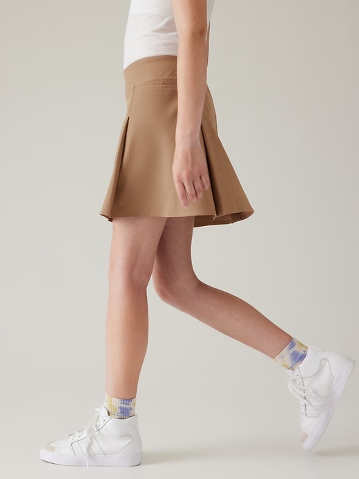 Image number 3 showing, Athleta Girl Pleated Uniform Skort