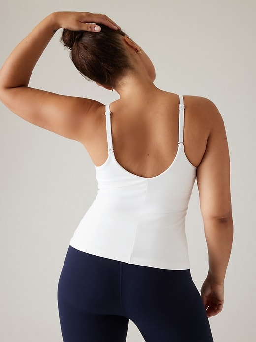 Image number 6 showing, Elation V-Neck Built-In Bra Tank D-DD