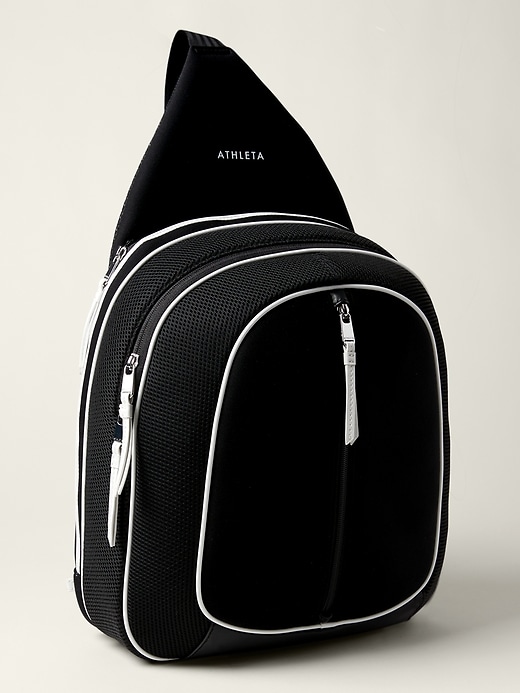 Image number 4 showing, Courtside Crossbody Tennis Bag